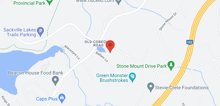 map of 15 Stone Mount Drive